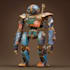 draw custom mecha robot