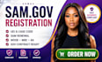 do sam gov registration uei cage code wosb 8a certification government contract