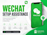 help with wechat setup and troubleshooting worldwide