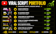 write engaging finance business and documentary youtube scripts