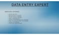 do bilingual data entry typing copy paste and admin work