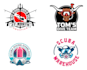 design awesome scuba diving logo