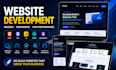 do full stack website development, ai website, ai software developer