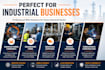design industrial company website using wordpress