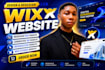 redesign wix animated 3d website wix interactive website wix studio website