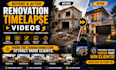 timelapse construction aging video create