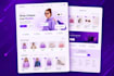 build luxury website design and development with website content