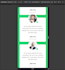 develop a modern responsive react js frontend website for business