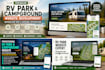 premium rv park website and campground website development with booking setup
