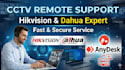 configure hikvision, dhauva cctv