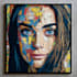 create unique printable digital abstract wall art design