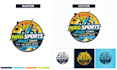 redraw, convert logo to vector with brand identity kit