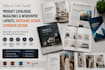 design magazine newspaper layout brochure look cook book product catalogue sheet