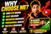 design high CTR youtube thumbnails