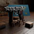 create a realistic 3d weapon asset in maya and substance painter
