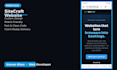 create responsive website with HTML CSS javascript