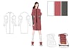 design fashion collection mood board and concept for clothing brand