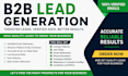 do b2b lead generation, email list, and data enrichment, prospect listing