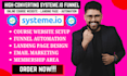 build systeme io online course website systeme io funnel automation landing page