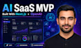 build ai saas mvp app ai web app with next js, react, openai, supabase, stripe