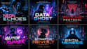 design ai cyberpunk ebook covers
