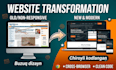 create a responsive html css website