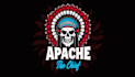 design super apache head logo with express delivery