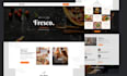 modern UX UI website design in figma