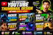 design  youtube thumbnails that increase CTR and views