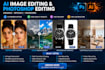 do ai image editing, realistic face swap and body slimming and retouching