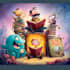 professional childrens book cover illustration
