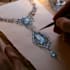 do hand sketch jewelry design and technical