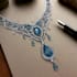 creat hand drawn jewelry design sketches