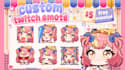 draw twitch emotes, badges, animated emotes for twitch, and vtuber stream