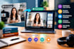 edit online course video editin, elearning course, training video with ai avatar