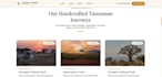 build a tour and safari booking website with react