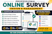 create redcap survey programmer, market research