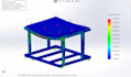 design solidworks parts, assembly, rendering and run analysis on ansys
