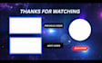 design professional youtube end screen, outro and end card
