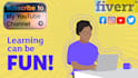 design eye catching youtube thumbnails ,social posts