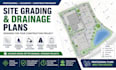 design professional site grading and drainage plans for construction project