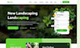 build landscaping website lawn care website mower website gardening website