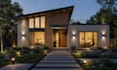 design tiny house, container house, cabin, architectural plan and 3d rendering