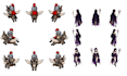 create 2d game character sprite sheet pixel art character indie game asset
