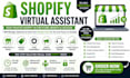 be your shopify virtual assistant shopify manager shopify virtual  expert