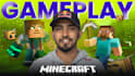 design a professional 3d minecraft thumbnail for youtube