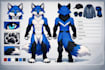 draw custom furry reference sheet fursona character oc nsfw anthro ref sheet