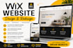 do wix website design wix website redesign wix business website development