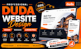 design duda website, redesign duda website builder, design duda landing page