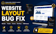 fix HTML CSS bootstrap responsive website issues